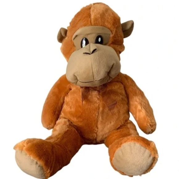 CalPlush Golden Brown Stuffed Monkey - Picture 1 of 5